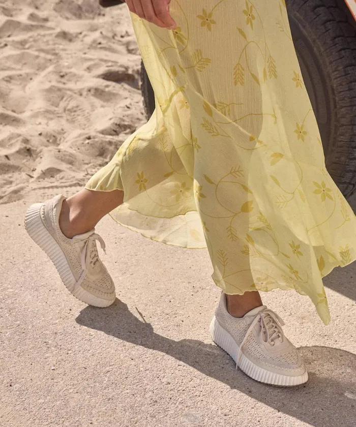 Dolce Vita Dolen Sneakers Sandstone Knit Women Sneakers