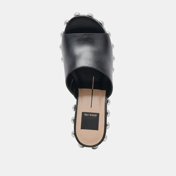 Dolce Vita Glori Heels Black Leather Women Heels