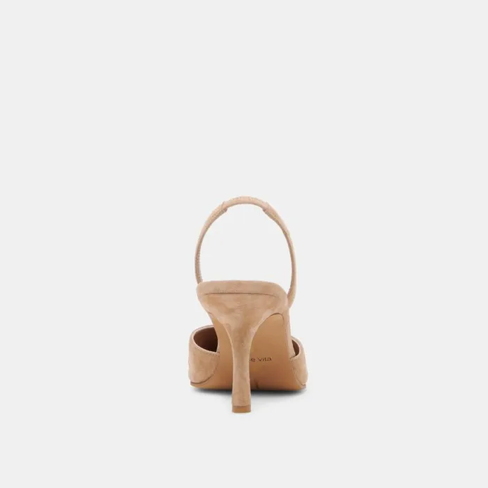 Dolce Vita Haylee Heels Camel Suede Women Heels