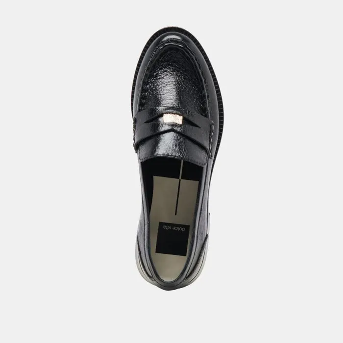 Dolce Vita Hilly Wide Loafers Midnight Coin Women Flats and Loafers