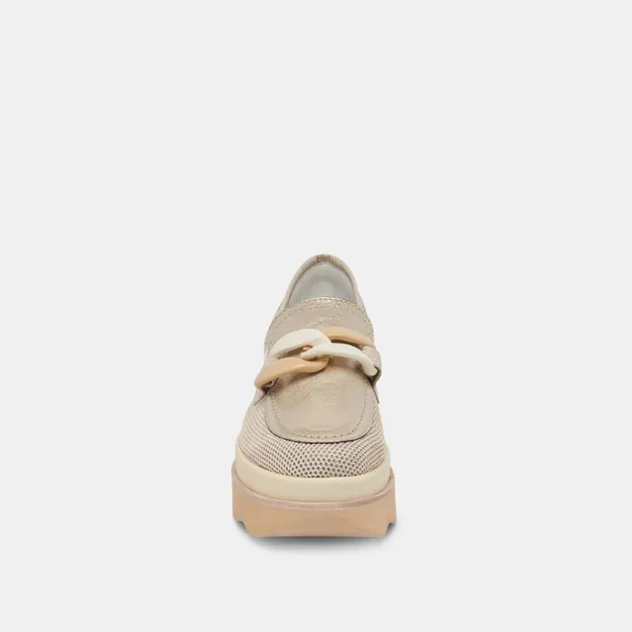 Dolce Vita Jaksen Sneakers Gold Mesh Women Sneakers