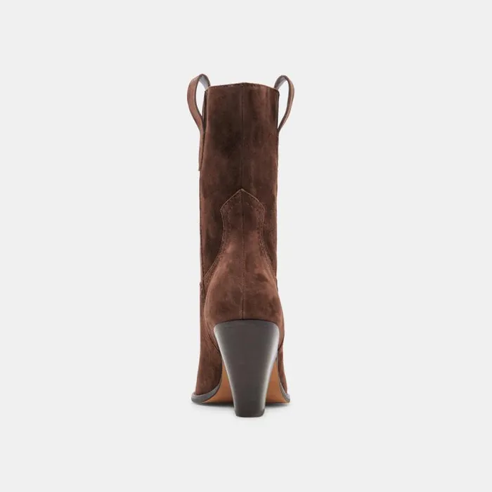 Dolce Vita Jessey Boots Dk Brown Suede Women Boots and Booties