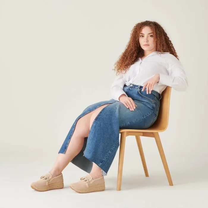 Dolce Vita Jhenee Espadrille Sneakers Dune Suede Women Flats and Loafers