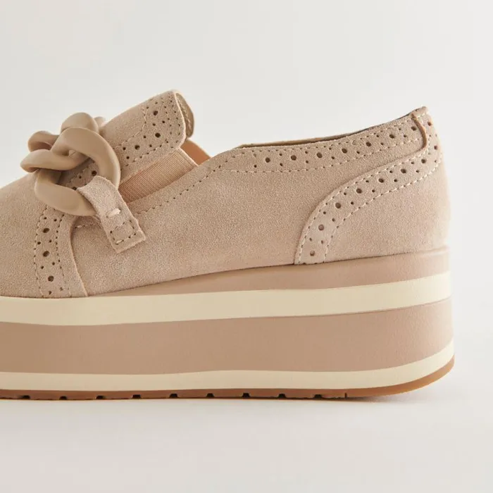 Dolce Vita Jhenee Sneakers Dune Suede Women Flats and Loafers