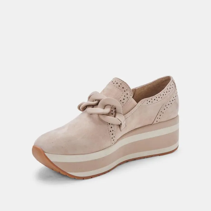 Dolce Vita Jhenee Sneakers Dune Suede Women Flats and Loafers