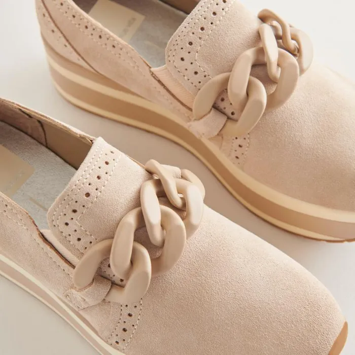 Dolce Vita Jhenee Sneakers Dune Suede Women Flats and Loafers