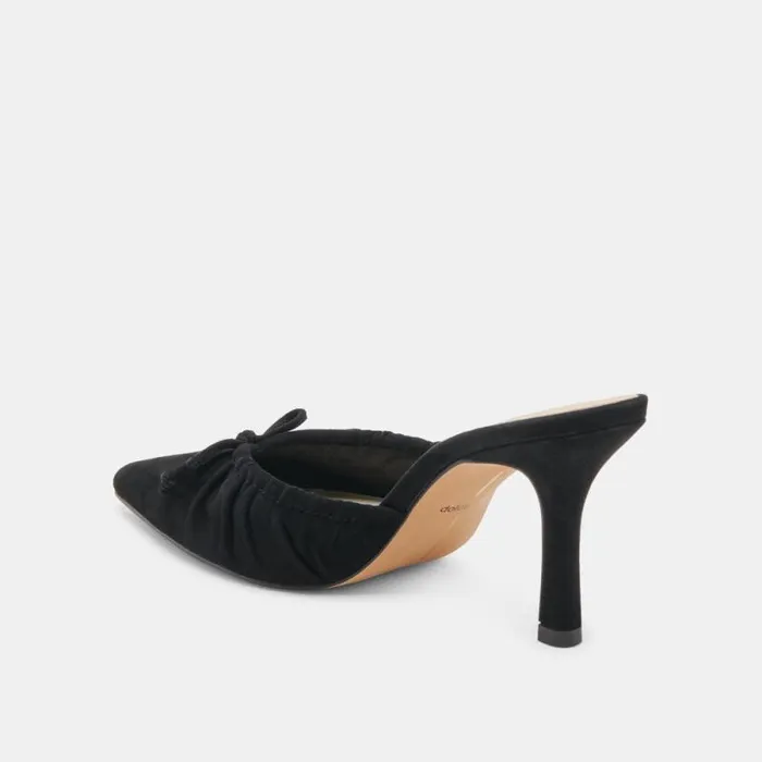 Dolce Vita Kairi Heels Onyx Suede Women Heels