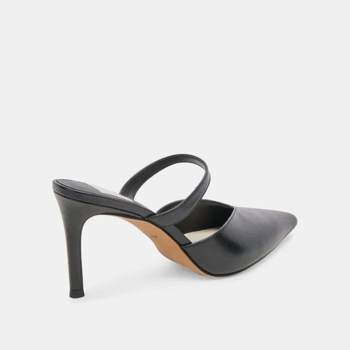 Dolce Vita Kanika Heels Midnight Crinkle Patent Women Heels