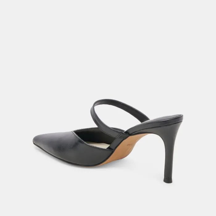 Dolce Vita Kanika Heels Midnight Crinkle Patent Women Heels