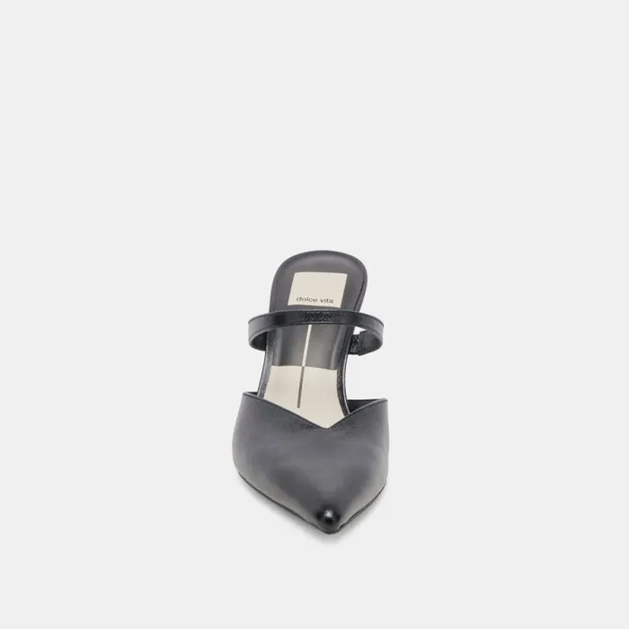 Dolce Vita Kanika Heels Midnight Crinkle Patent Women Heels