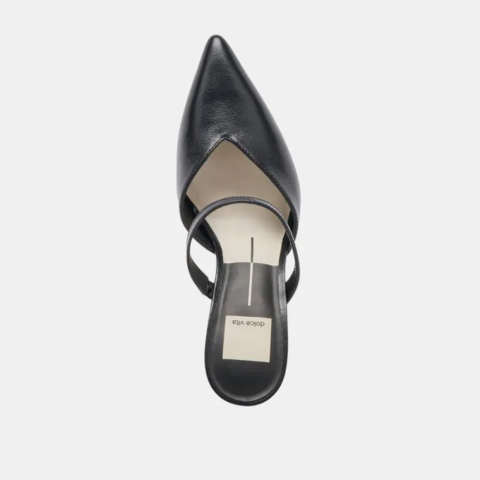 Dolce Vita Kanika Heels Midnight Crinkle Patent Women Heels
