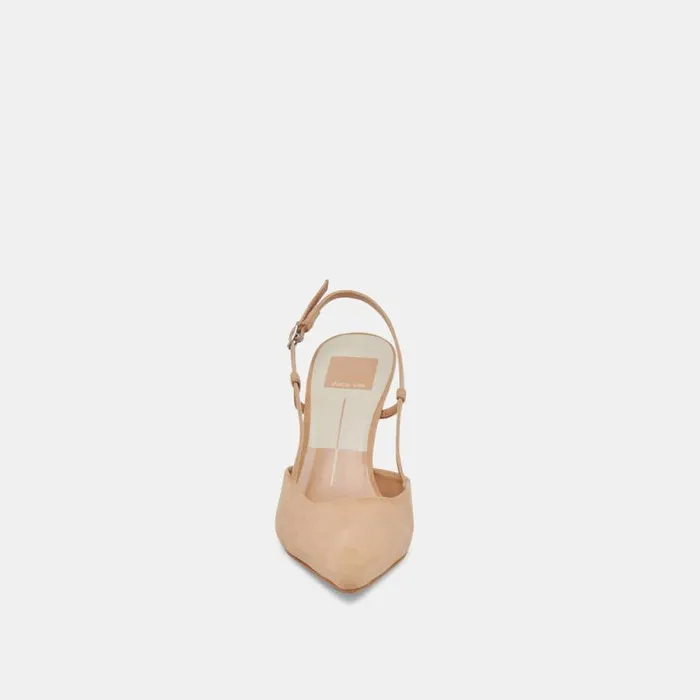 Dolce Vita Kim Heels Tan Suede Women Heels