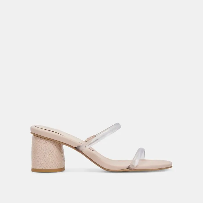 Dolce Vita Mandie Heels Crystal Vinyl Women Heels