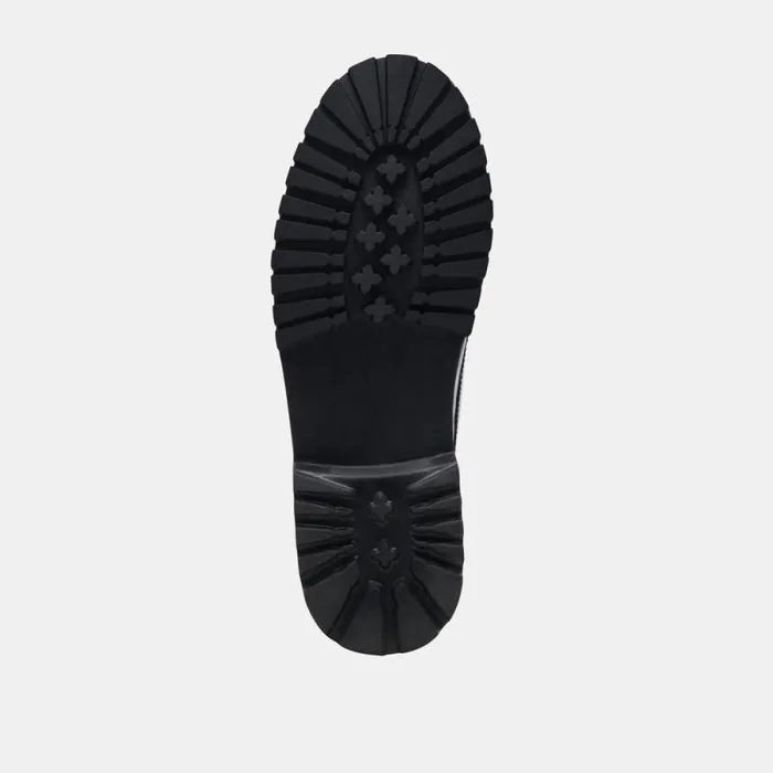 Dolce Vita Maxwell Loafers Black Leather Women Flats and Loafers