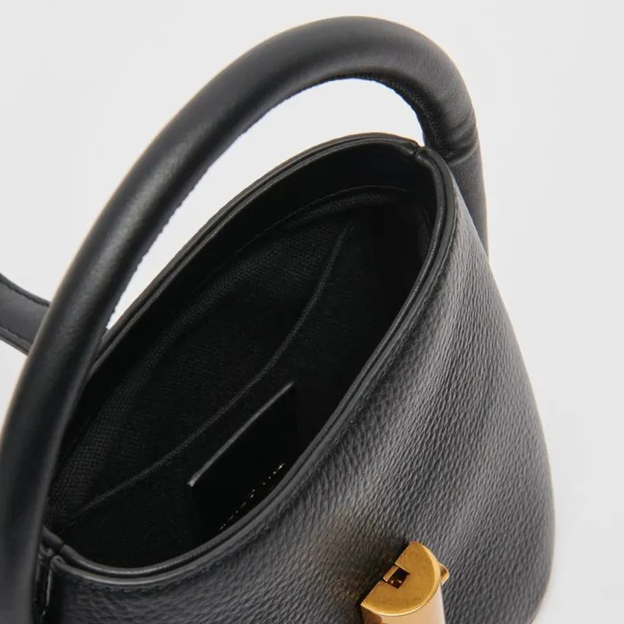 Dolce Vita Neve Crossbody Black Leather Women Handbags
