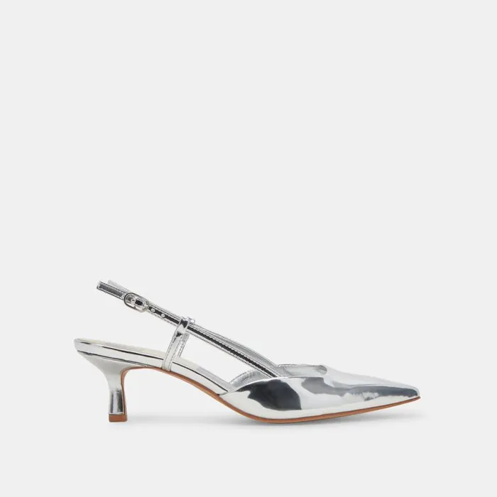 Dolce Vita Odela Heels Silver Stella Women Heels
