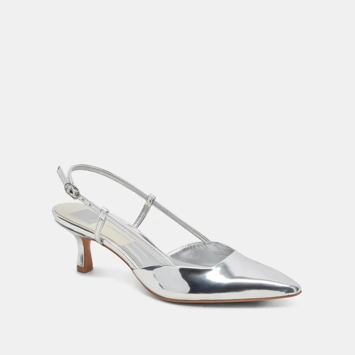 Dolce Vita Odela Heels Silver Stella Women Heels