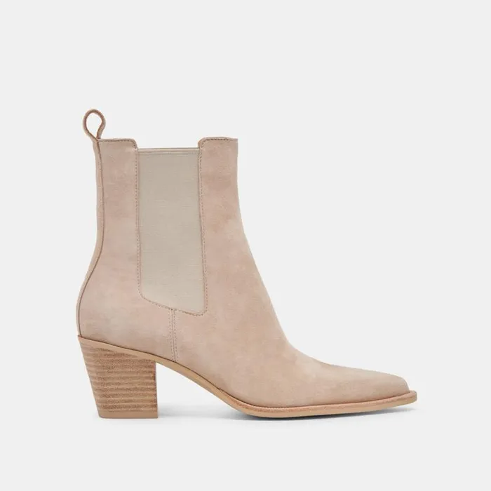 Dolce Vita Shadie H2O Booties Dune Suede Women Boots and Booties