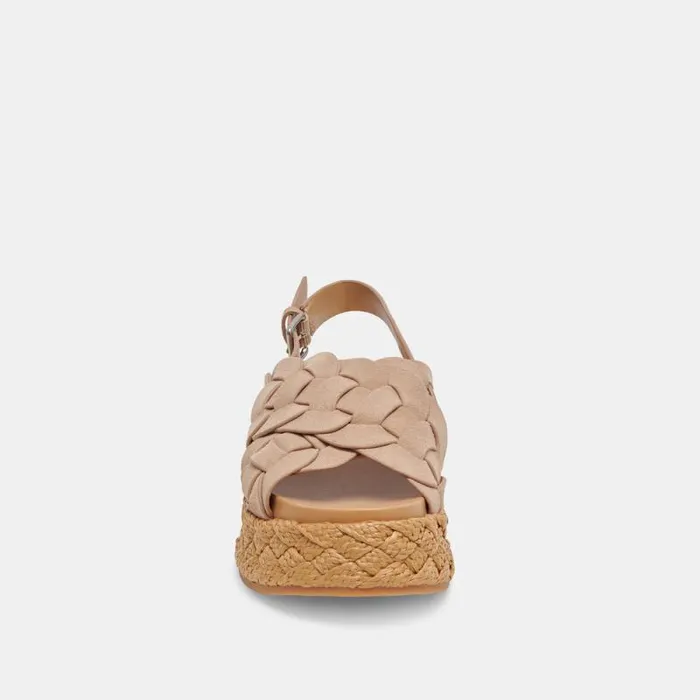 Dolce Vita Winder Sandals Camel Suede Women Sandals