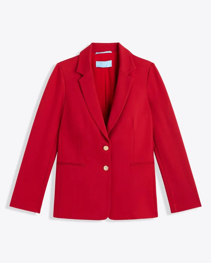 Draper James Bedding Women Blazer In Ponte