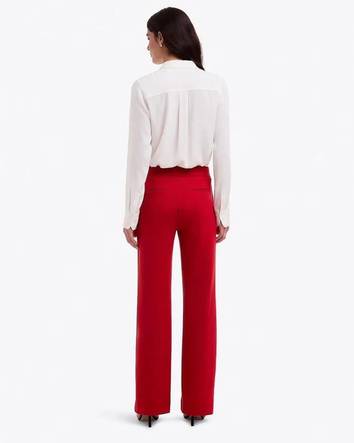Draper James Books Women Flare Pants In Ponte