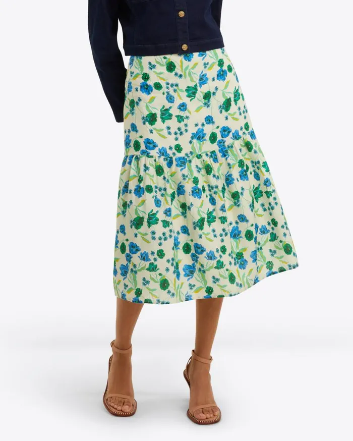 Draper James Bottoms and Skirts Women Midi Skirt In Linen