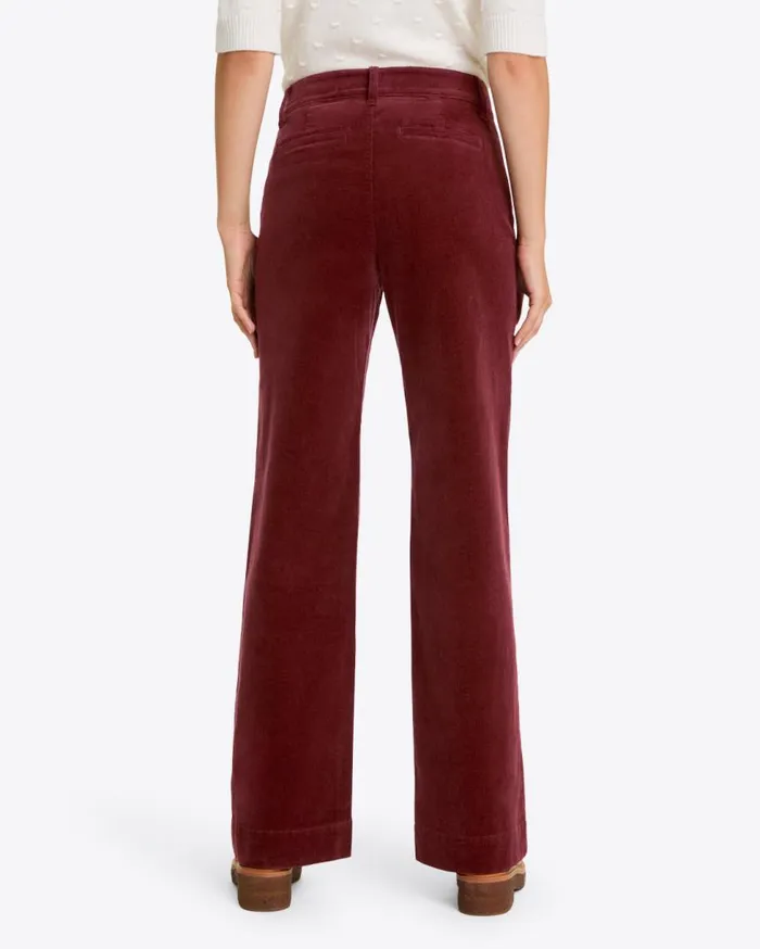 Draper James Bottoms and Skirts Women Patch Pocket Corduroy Wide Leg Pant