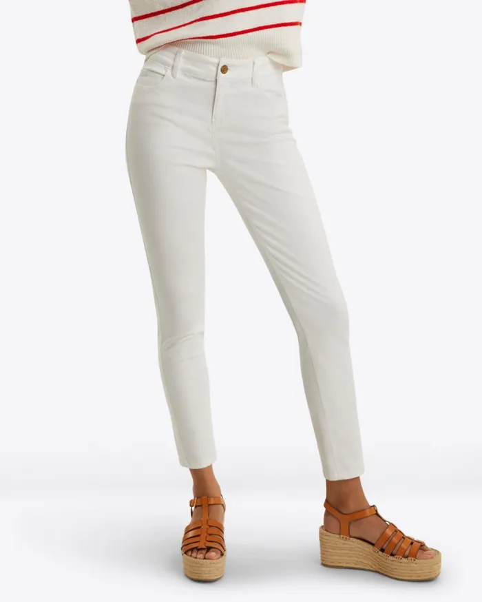 Draper James Bottoms and Skirts Women Skinny Jeans In White Denim