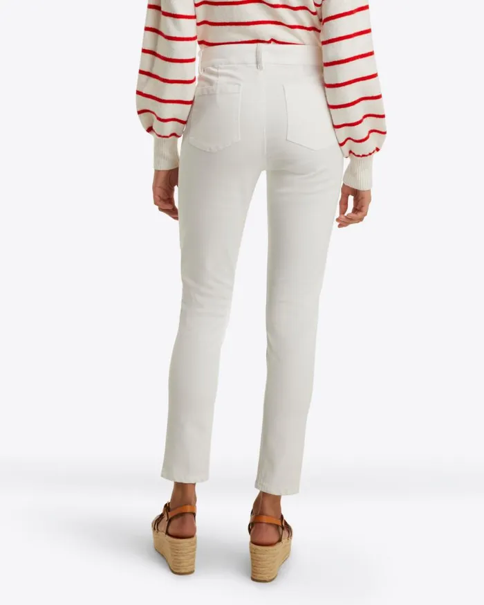 Draper James Bottoms and Skirts Women Skinny Jeans In White Denim