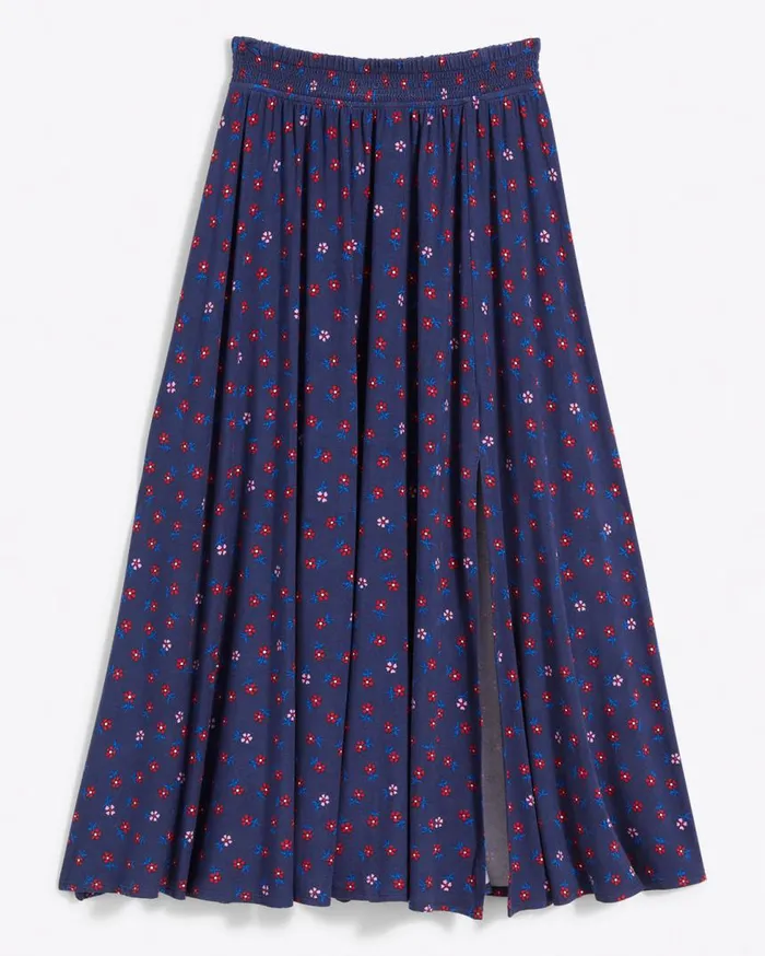 Draper James Bottoms and Skirts Women Slit Side Skirt In Falling Daisies