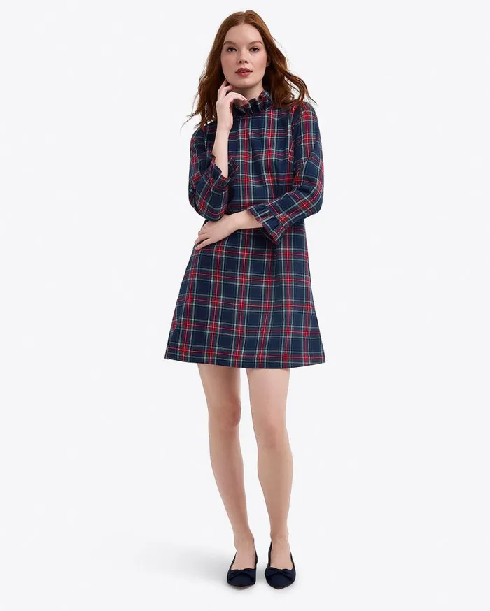 Draper James Dresses Women Lindsay Dress In Georgia Plaid
