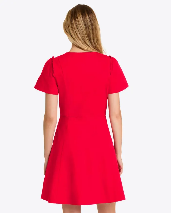 Draper James Dresses Women Mae Love Circle Dress In Red