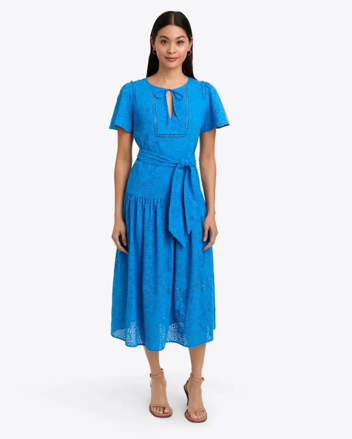 Draper James Dresses Women Mia Midi Dress In Eyelet