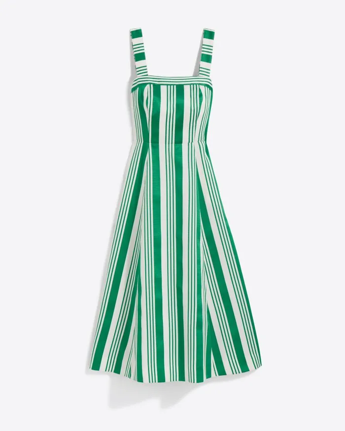 Draper James Dresses Women Rosalind Love Circle Dress In Ottoman Stripe