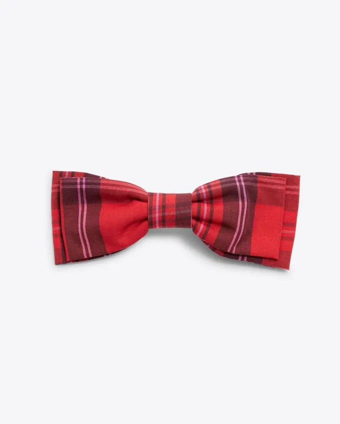 Draper James Hats and Hair Women Elle Plaid Hair Clip
