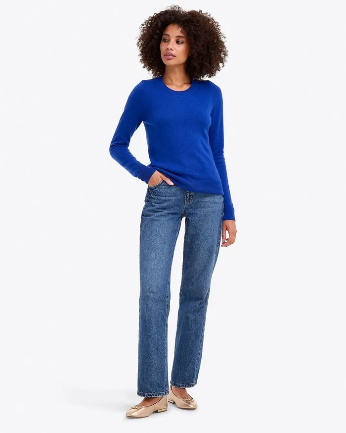 Draper James Sweaters Women Button Shoulder Cashmere Sweater