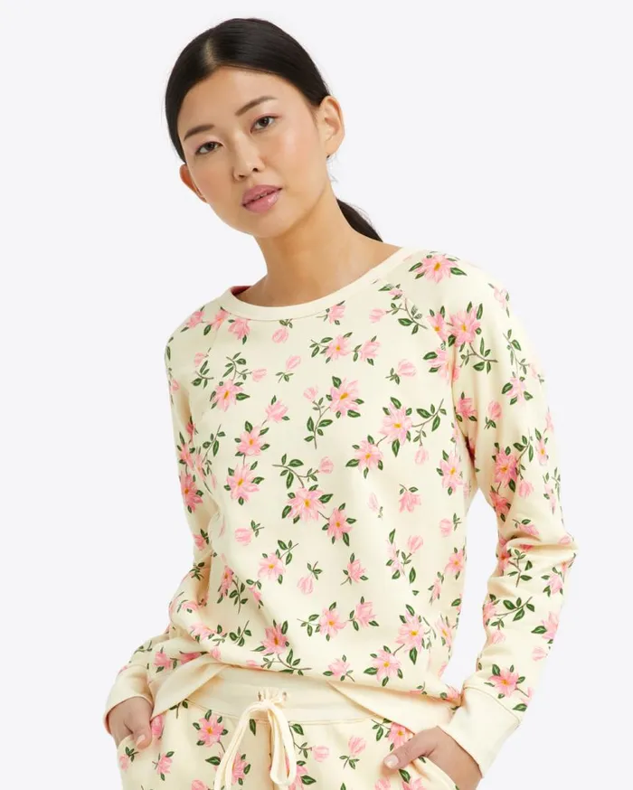 Draper James Sweaters Women Natalie Sweatshirt In Magnolia