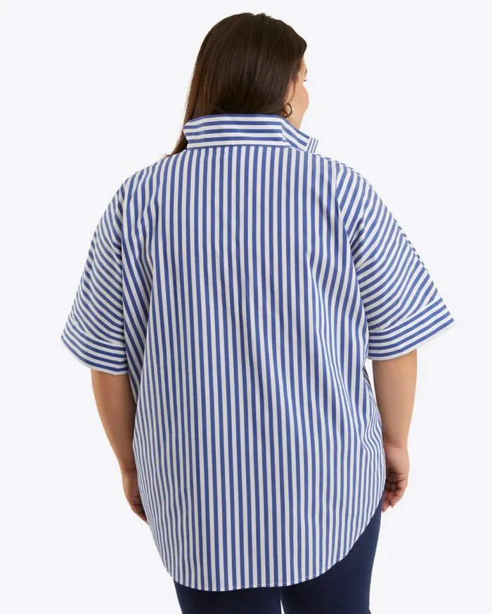 Draper James Tops Women Logan Top In Poplin