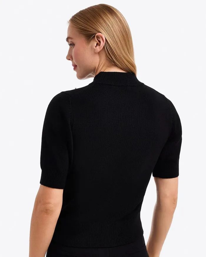 Draper James Tops Women Puff Sleeve Sweater