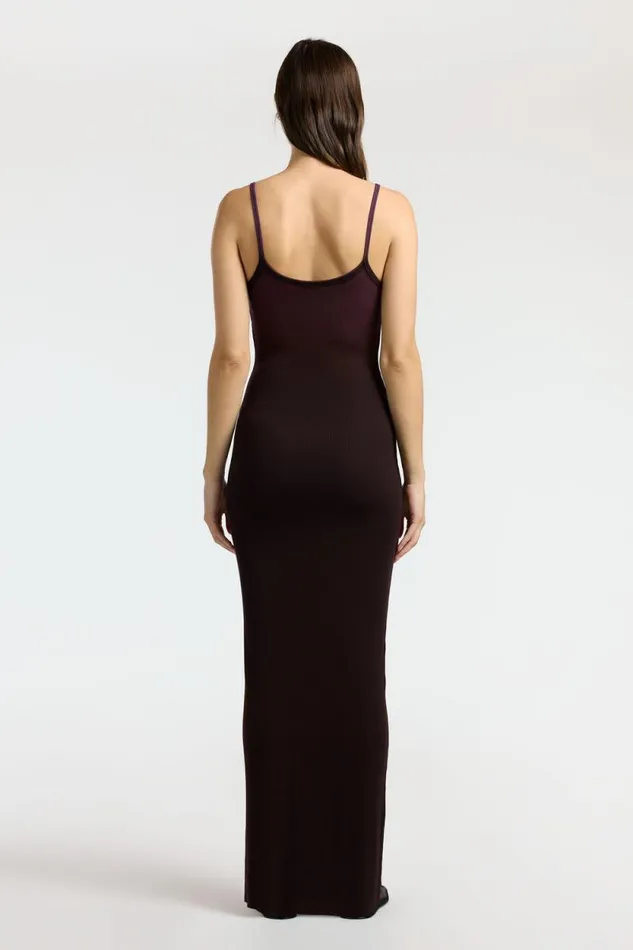 Dresses Skirts Women COTTON CITIZEN Verona Spaghetti Maxi Dress Eggplant Cast Dresses Skirts Women COTTON CITIZEN Verona Spaghetti Maxi Dress Eggplant Cast