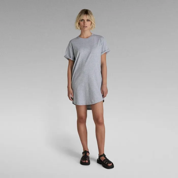 Dresses Women GStar RAW Lash Fem Loose Dress Grey Heather