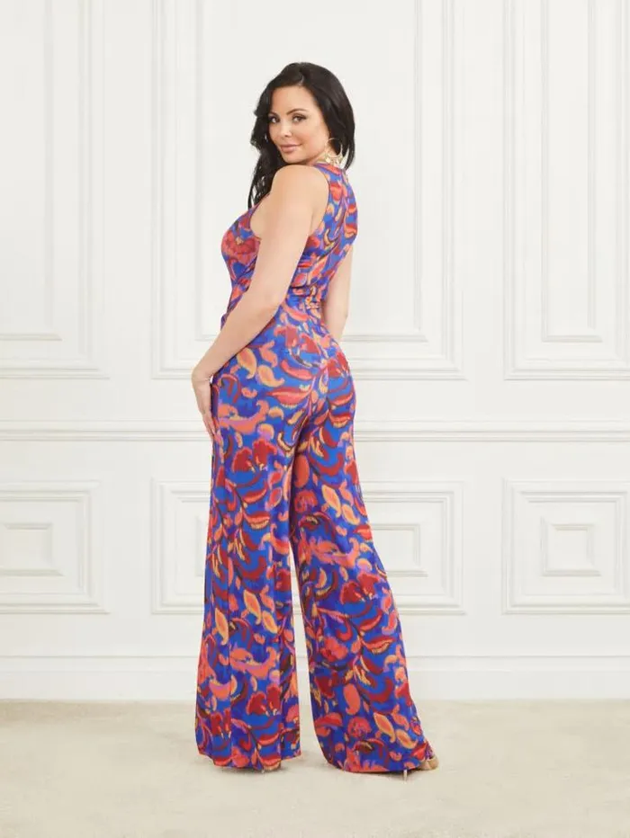Dresses Women Marciano Calla Sleeveless Jumpsuit Betty Blue Print Dresses Women Marciano Calla Sleeveless Jumpsuit Betty Blue Print