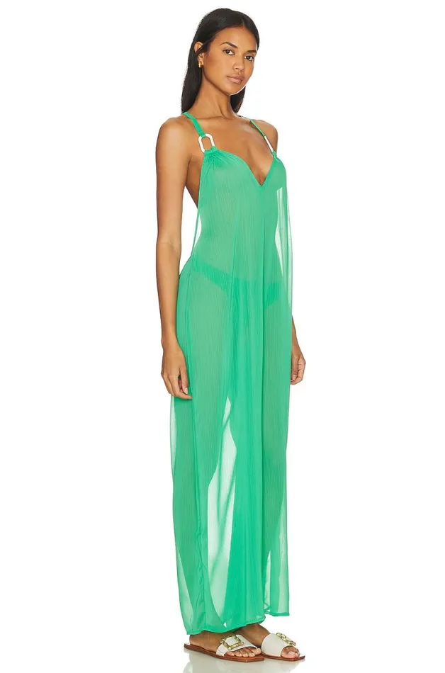 Easy Breezy Jumpsuit Green Women Lovers and Friends Jumpsuits