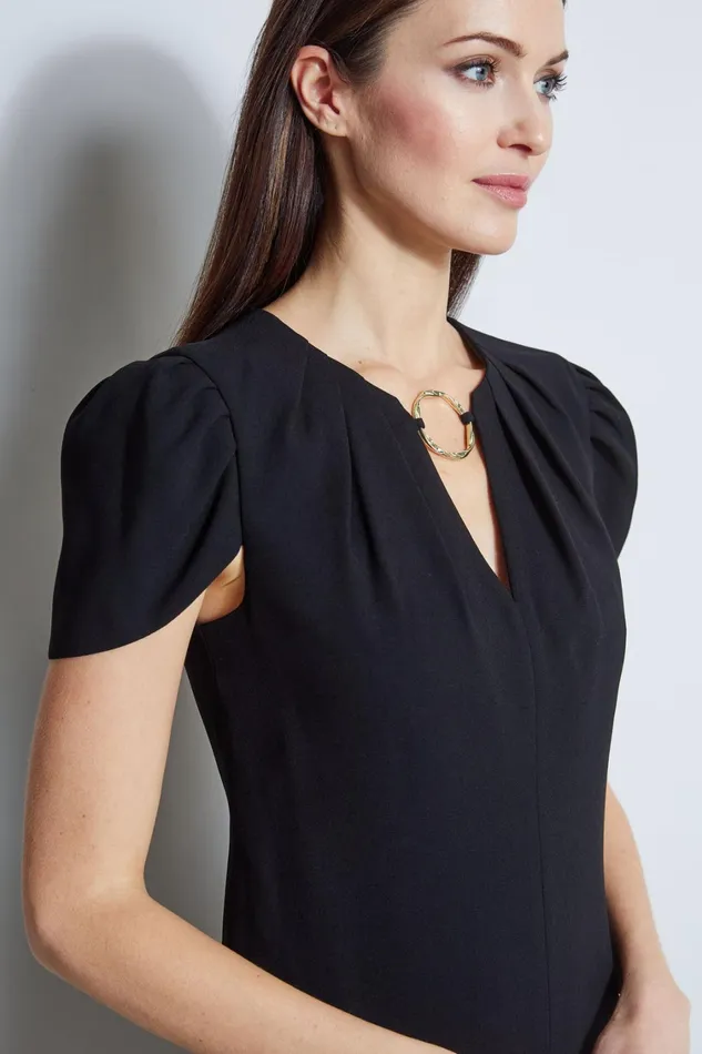 Elie Tahari Dresses and Jumpsuits Tulip Ring Shift Dress Black 8211 Women