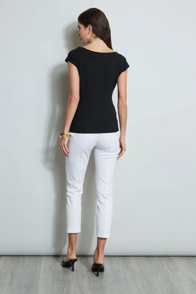 Elie Tahari Knits and Sweaters Twist Knot Knit Black 8211 Women