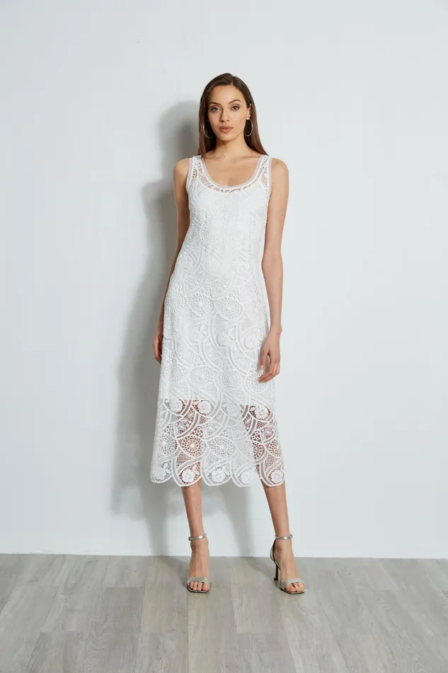 Elie Tahari Maxi Dresses Lace Maxi Dress Pearl 8211 Women