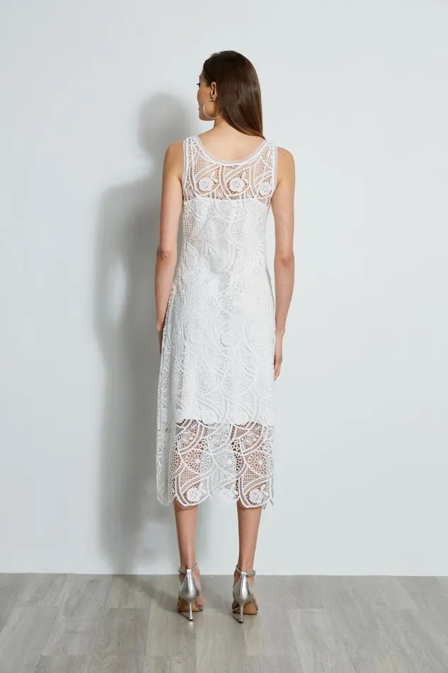Elie Tahari Maxi Dresses Lace Maxi Dress Pearl 8211 Women