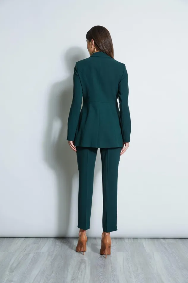 Elie Tahari Pants Crepe Slim Leg Pant Jadite 8211 Women