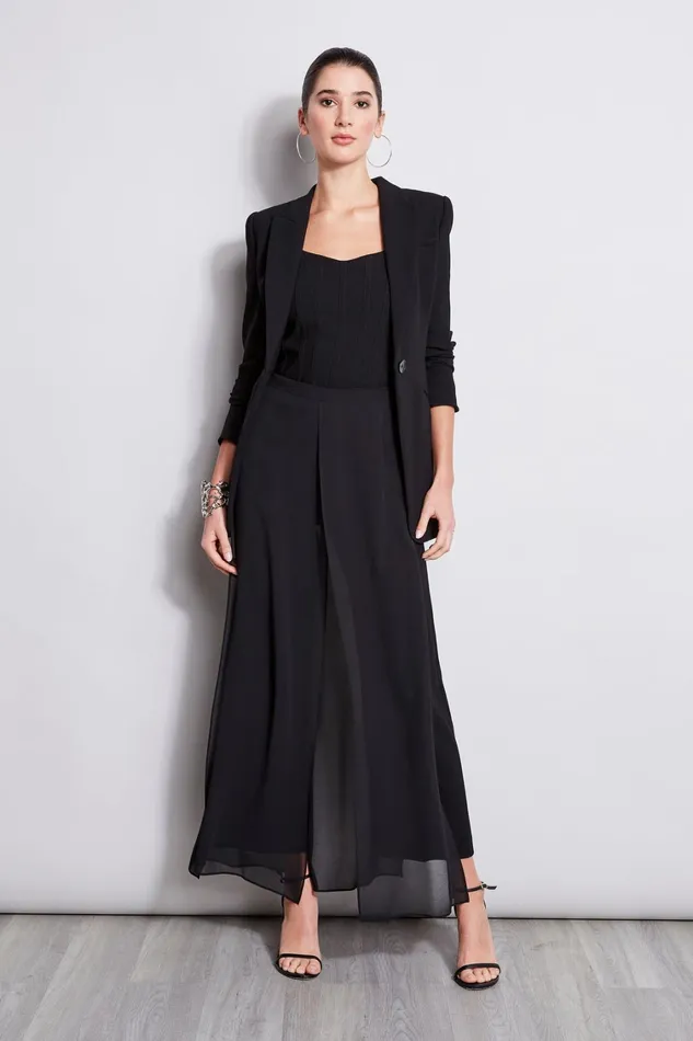 Elie Tahari Pants Overlay Pant Black 8211 Women
