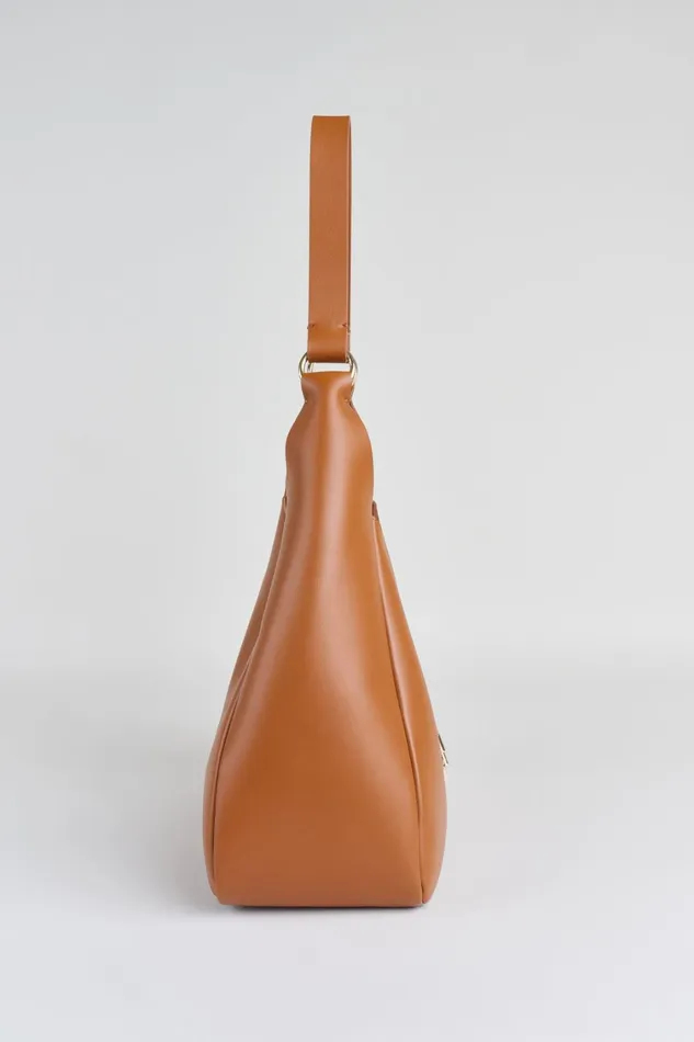 Elie Tahari Suiting Nappa Leather Hobo Bag Caramel 8211 Women